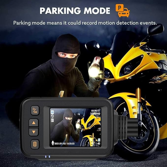 دوربین فیلمبرداری ثبت وقایع موتور سیکلت مدل MT35C