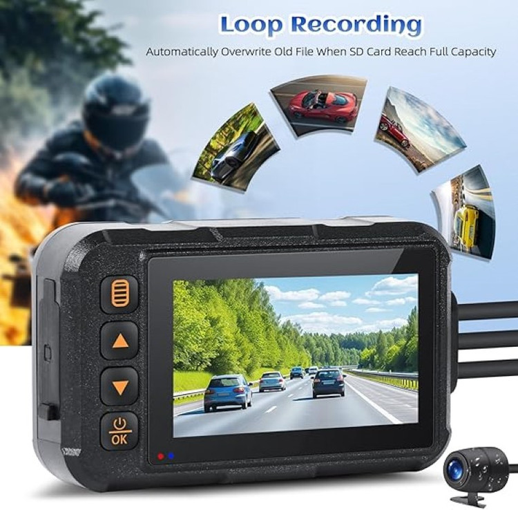 دوربین فیلمبرداری ثبت وقایع موتور سیکلت مدل MT35C