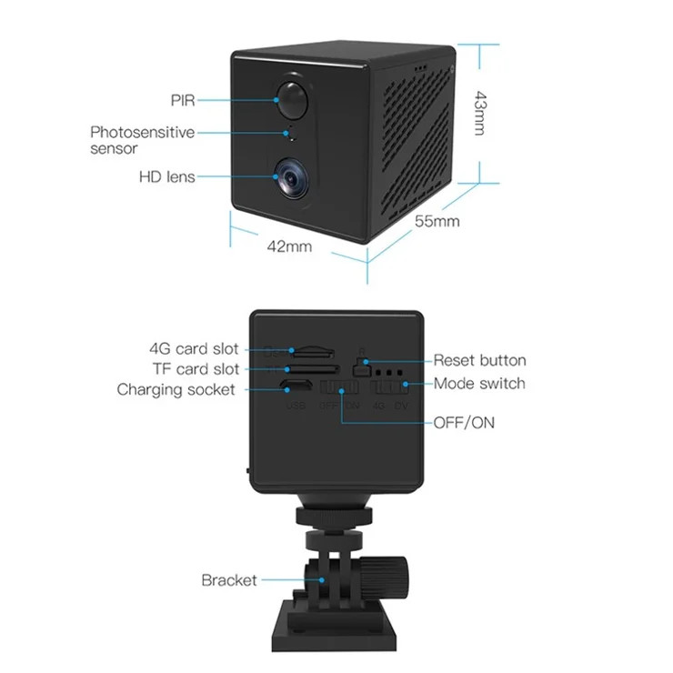 دوربین مداربسته تحت شبکه سیمکارت خور مدل T9G3T