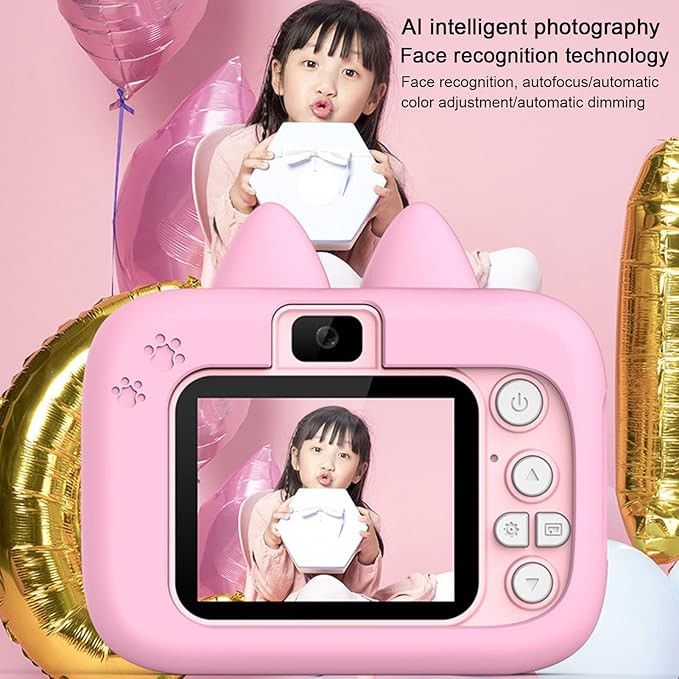 دوربین دیجیتال مدل HELLO KITTY رنگ ابی