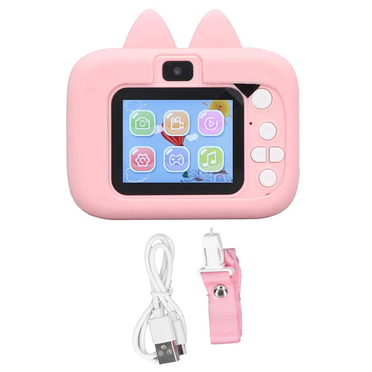 دوربین دیجیتال مدل HELLO KITTY رنگ ابی