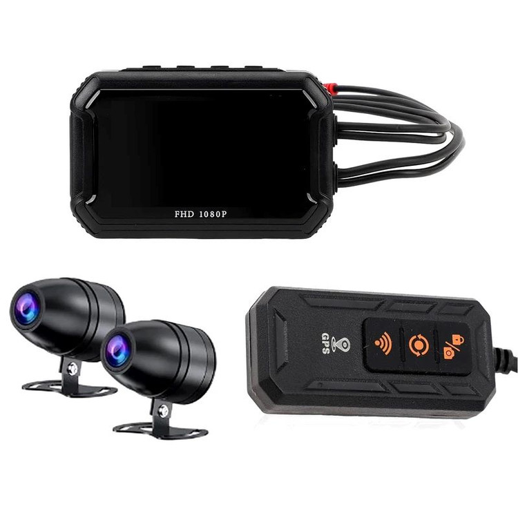 دوربین موتور سیکلت مدل 2 لنز کد M5B-WiFi همراه با GPS