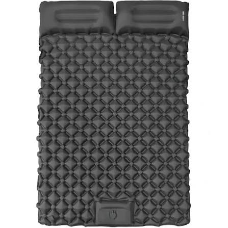 خرید و قیمت تشک بادی دو نفره گرین لاین مدل Inflatable Air Mattress خرید و قیمت تشک بادی دو نفره گرین لاین مدل Inflatable Air Mattress خرید و قیمت تشک بادی دو نفره گرین لاین مدل Inflatable Air Mattress گزارش مشخصات کالا یا موارد قانونی DKP-21186497 گرین لاین /  تجهیزات جانبی سفر و کمپینگ گرین لاین  تشک بادی دو نفره گرین لاین مدل Inflatable Air Mattress با جنس نایلون 40D و روکش TPU، دارای پمپ پایی داخلی، سطح ضدآب و ضدلغزش با بافت الماسی، ظرفیت تحمل وزن 300 کیلوگرم و ابعاد 195x120x5 سانتی‌متر مناسب کمپینگ و سفر
