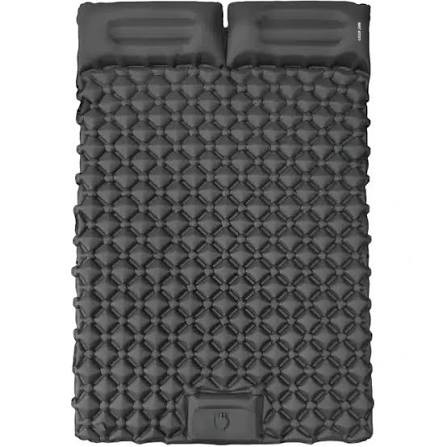 خرید و قیمت تشک بادی دو نفره گرین لاین مدل Inflatable Air Mattress خرید و قیمت تشک بادی دو نفره گرین لاین مدل Inflatable Air Mattress خرید و قیمت تشک بادی دو نفره گرین لاین مدل Inflatable Air Mattress گزارش مشخصات کالا یا موارد قانونی DKP-21186497 گرین لاین / تجهیزات جانبی سفر و کمپینگ گرین لاین تشک بادی دو نفره گرین لاین مدل Inflatable Air Mattress با جنس نایلون 40D و روکش TPU، دارای پمپ پایی داخلی، سطح ضدآب و ضدلغزش با بافت الماسی، ظرفیت تحمل وزن 300 کیلوگرم و ابعاد 195x120x5 سانتیمتر مناسب کمپینگ و سفر
