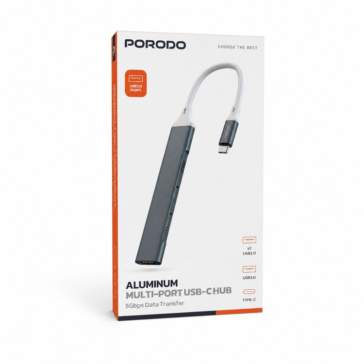 هاب 4 پورت USB 2.0 پرودو مدل PDFWCH097GY
