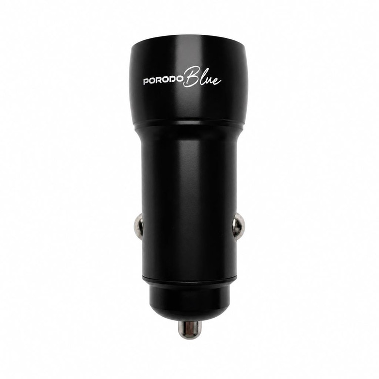 شارژر فندکی 60 وات 2 پورت پرودو مدل PBCCR50BK USB-C