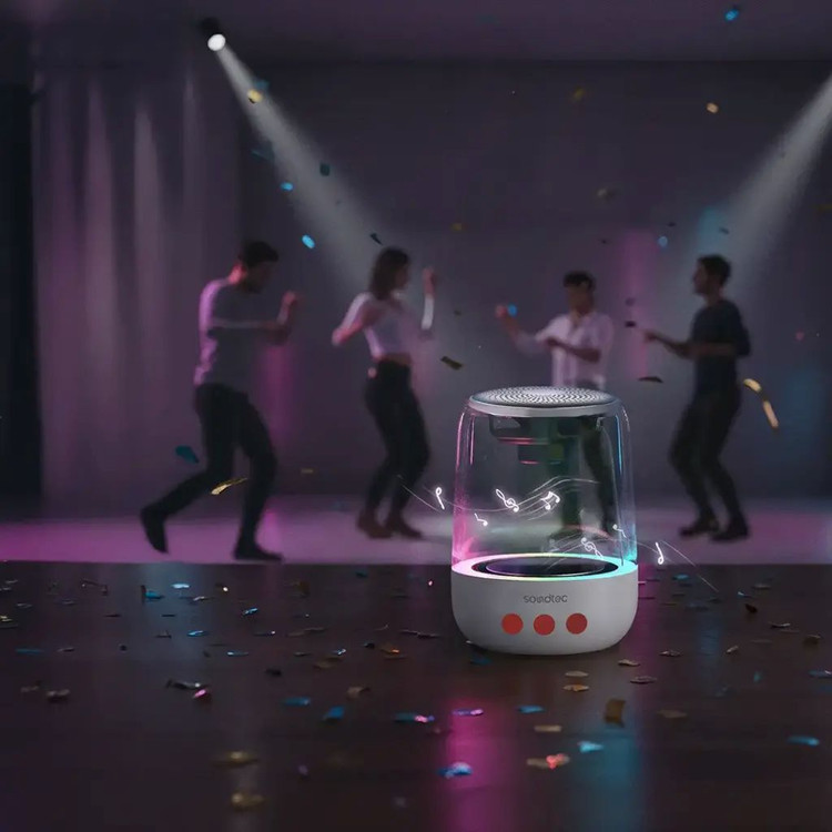 اسپیکر پرودو مدل Crystal-Glow Mini