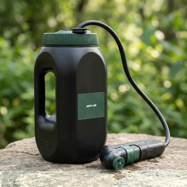 خرید و قیمت دوش و بیده سفری گرین لاین مدل مخزن دار GPB-12 خرید و قیمت دوش و بیده سفری گرین لاین مدل مخزن دار GPB-12 گزارش مشخصات کالا یا موارد قانونی DKP-21150180 گرین لاین / تجهیزات جانبی سفر و کمپینگ گرین لاین دوش و بیده سفری گرین لاین مدل GPB-12 با ظرفیت مخزن 2.5 لیتر، باتری شارژی 1600 میلیآمپر ساعت، شلنگ 120 سانتیمتری و جنس پلاستیک و سیلیکون، مناسب کوهنوردی، کمپینگ و سفرهای جادهای